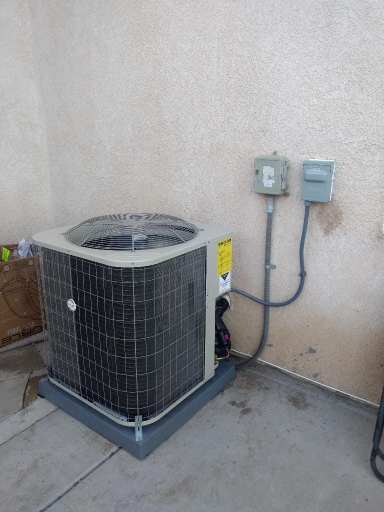 Air conditioning installation
