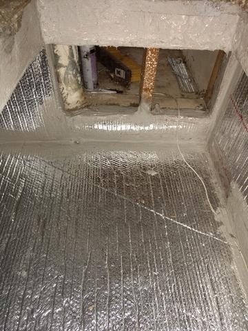 Unsealed Return Plenum and Condenser Replacement